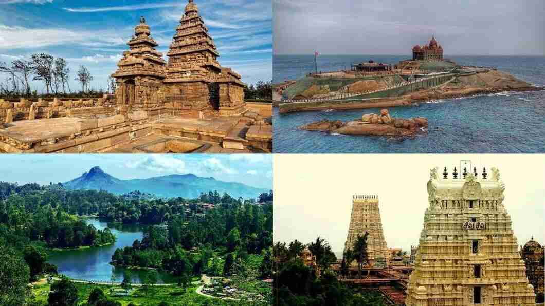 🛕 Top 10 Places to Visit in Tamil Nadu – A Soulful Journey Through Temples, Hills & Culture